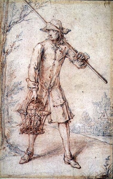 A Birdcatcher by Marcellus the Elder Laroon