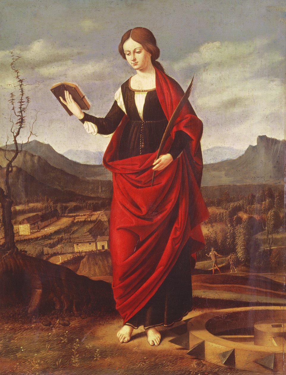 St. Catherine of Alexandria by Marco Basaiti