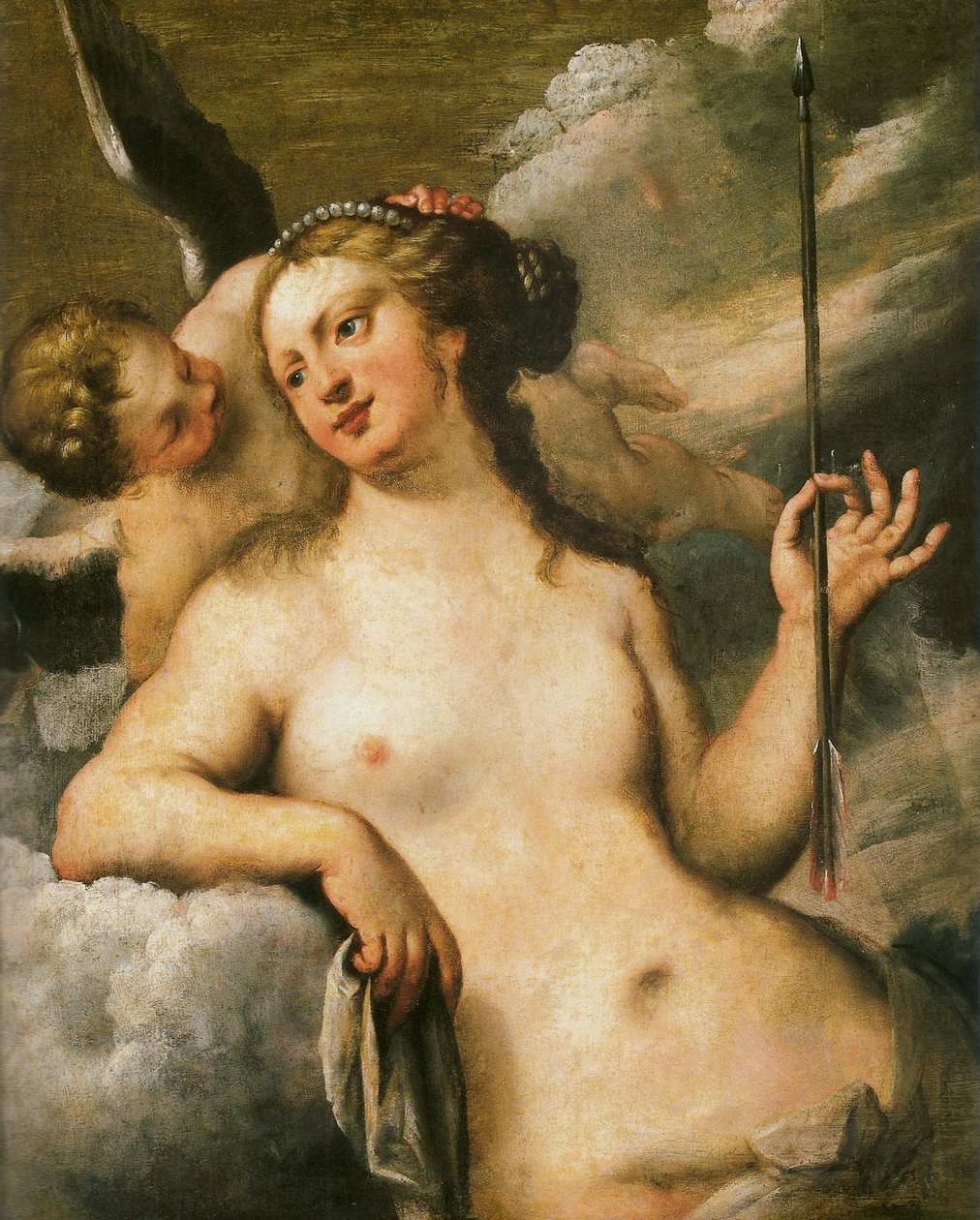 Venus Disarming Cupid by Marco Liberi