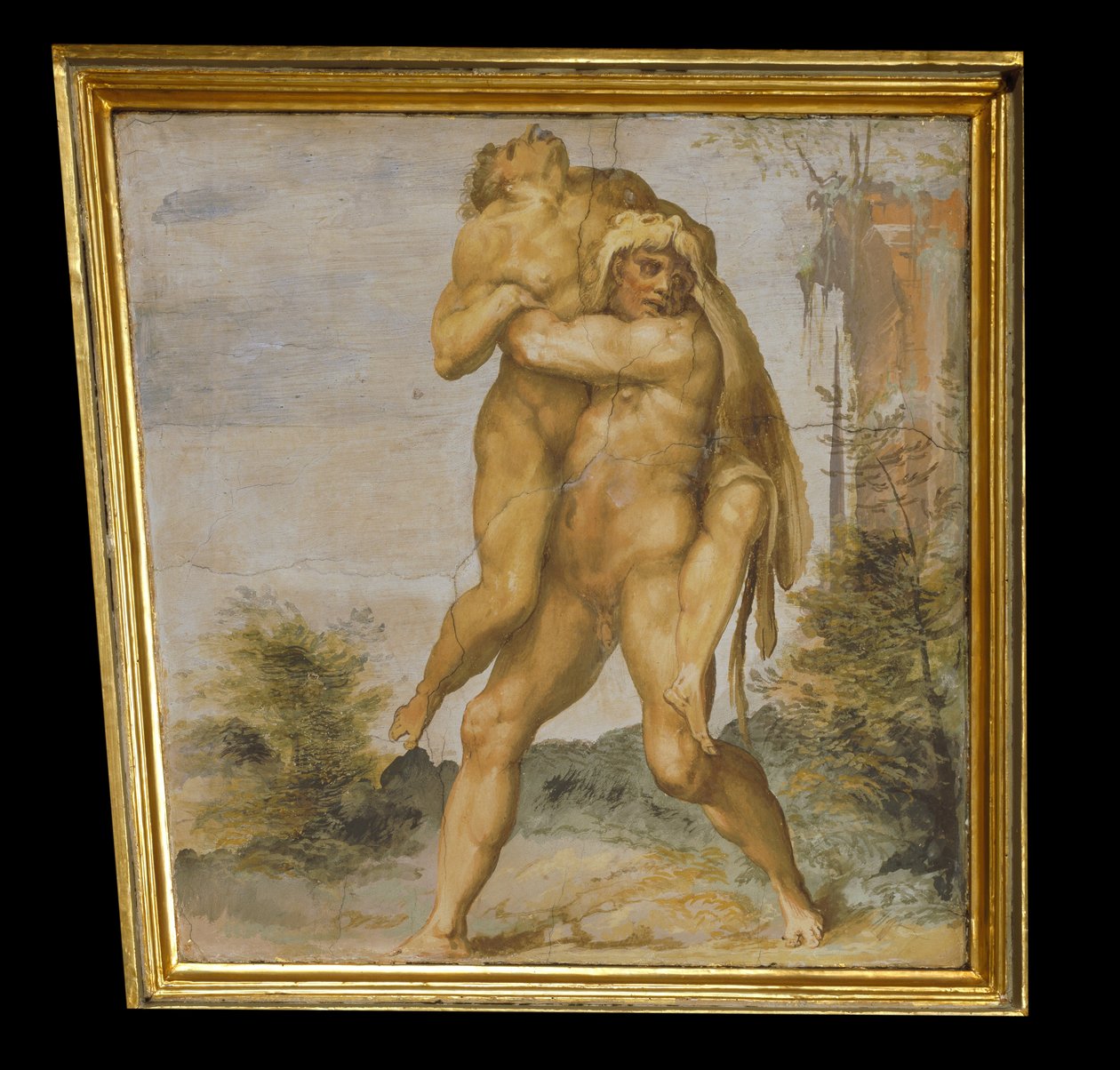 Hercules Suffocates Antaeus by Marco Marchetti from Faenza