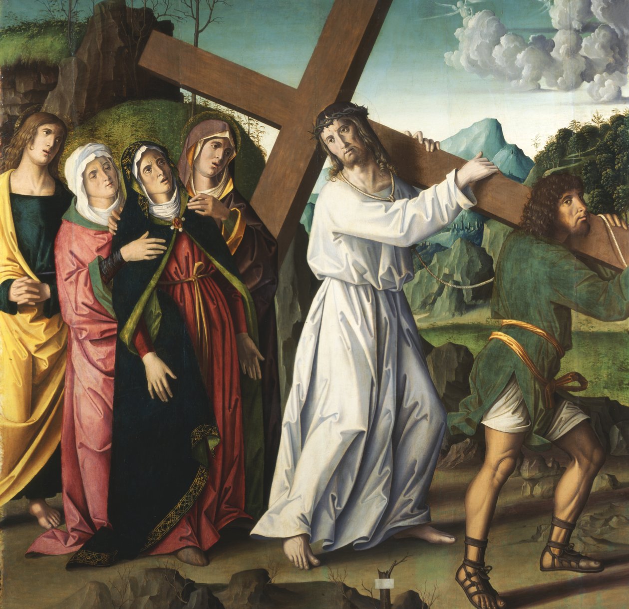 On the Way to Calvary by Marco Palmezzano