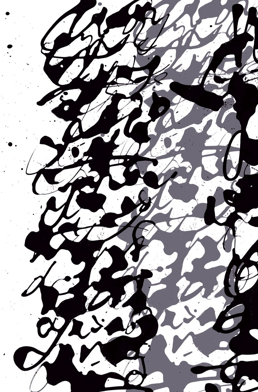 Asemic Writing by Marco Campedelli