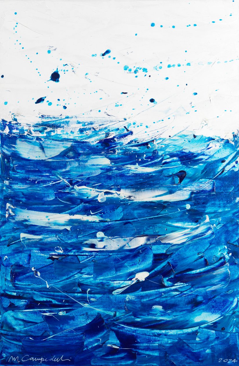 The Blue Wave by Marco Campedelli