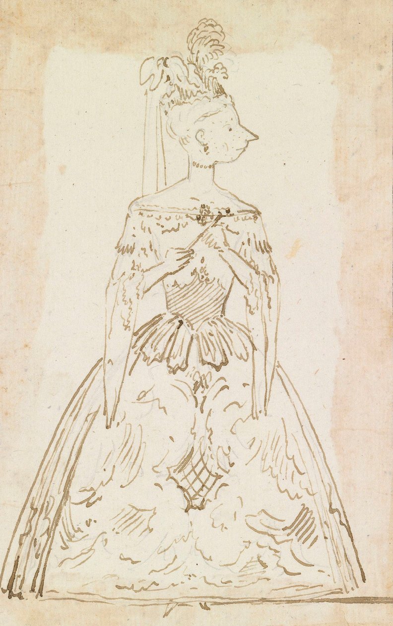 Francesca Cuzzoni by Marco Ricci