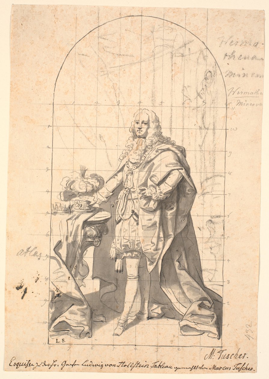 Count, Privy Councillor J.L. Holstein by Marcus Tuscher