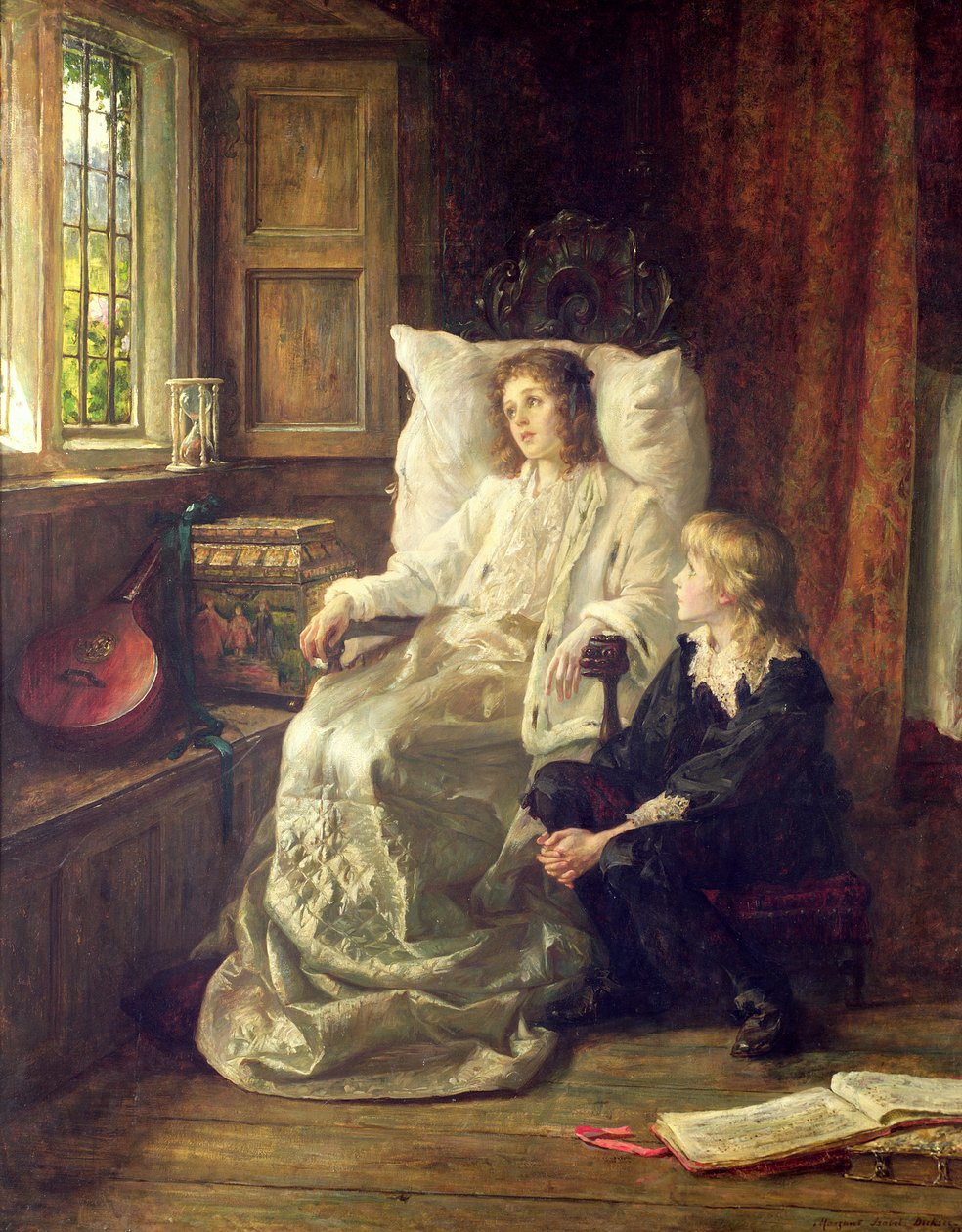 The Children of Charles I by Margaret Isabel Dicksee