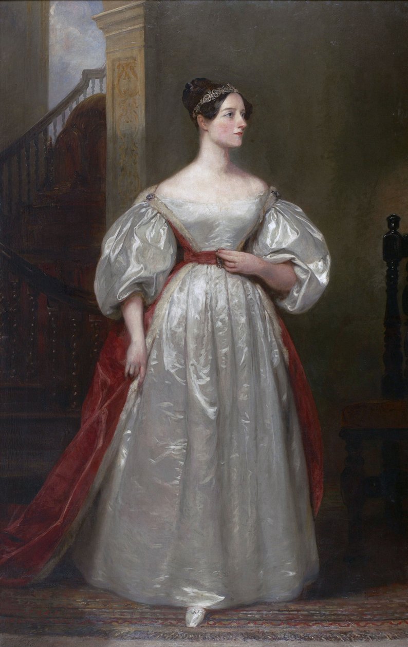 Portrait of Ada Lovelace (1815-1852) by Margaret Sarah Carpenter