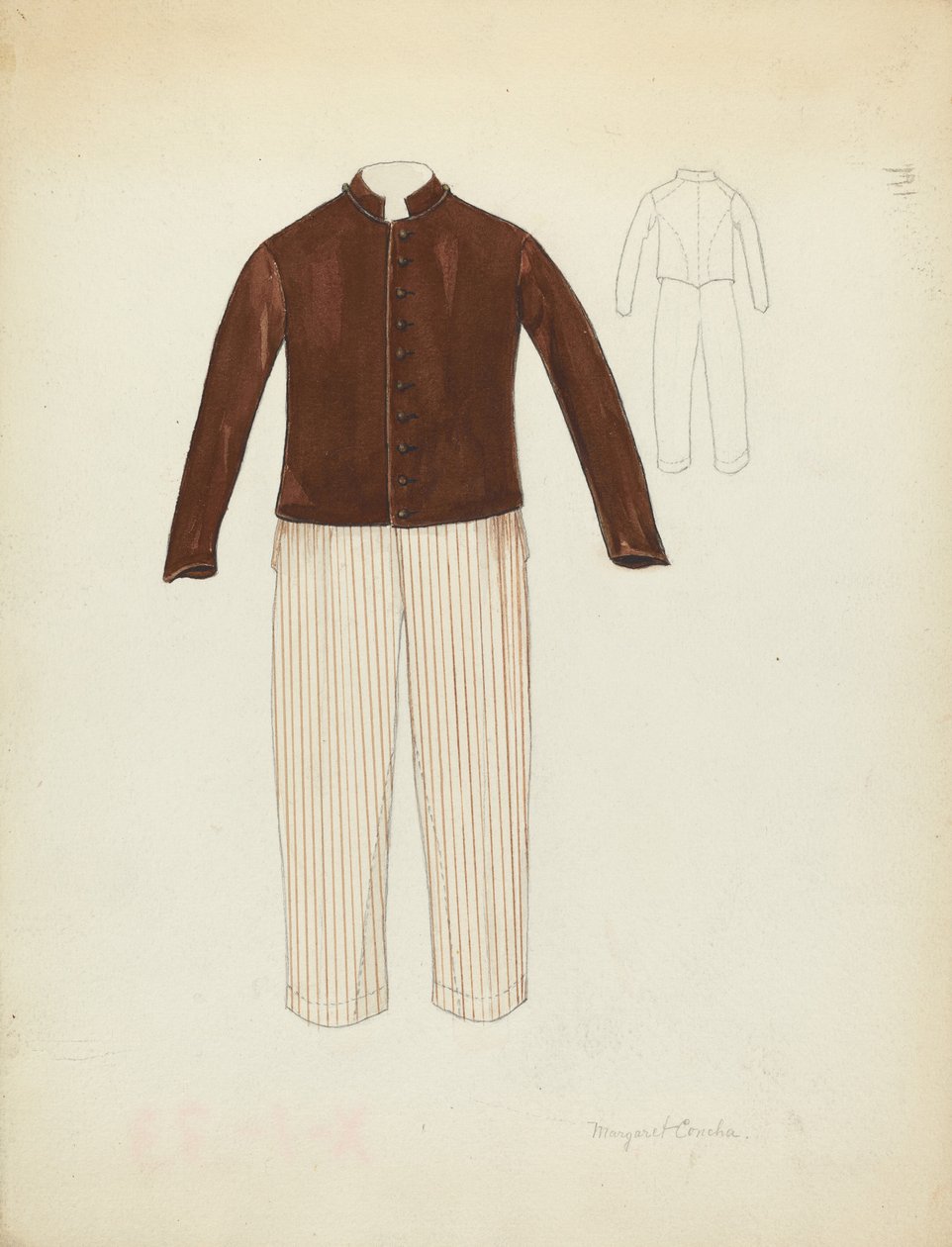 Pants and Coat by Margaret Concha