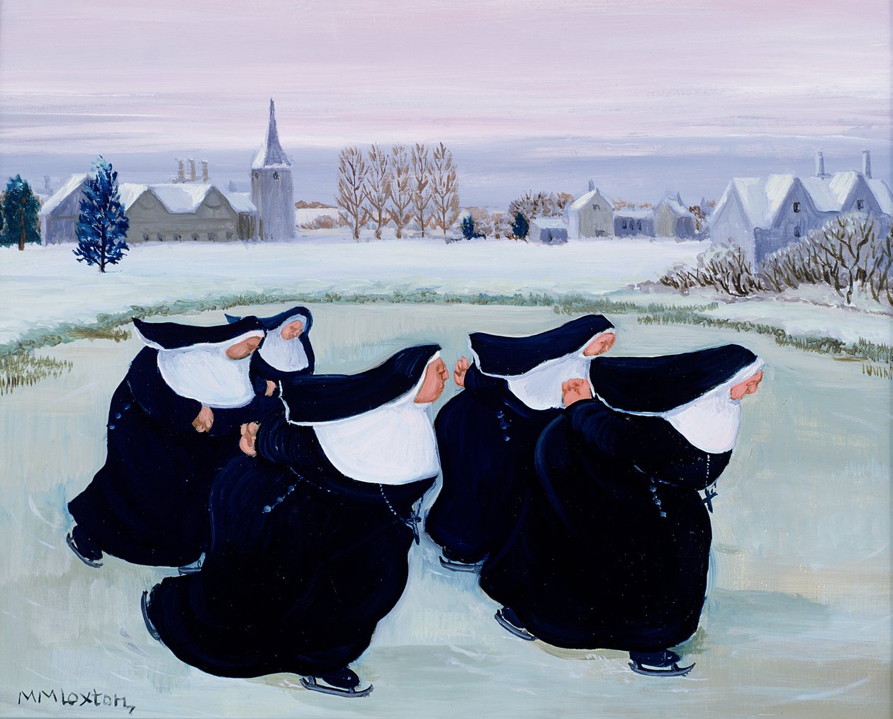 Winter at the Convent by Margaret Loxton