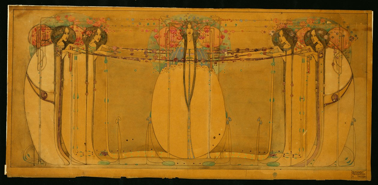 The May Queen by Margaret MacDonald Mackintosh