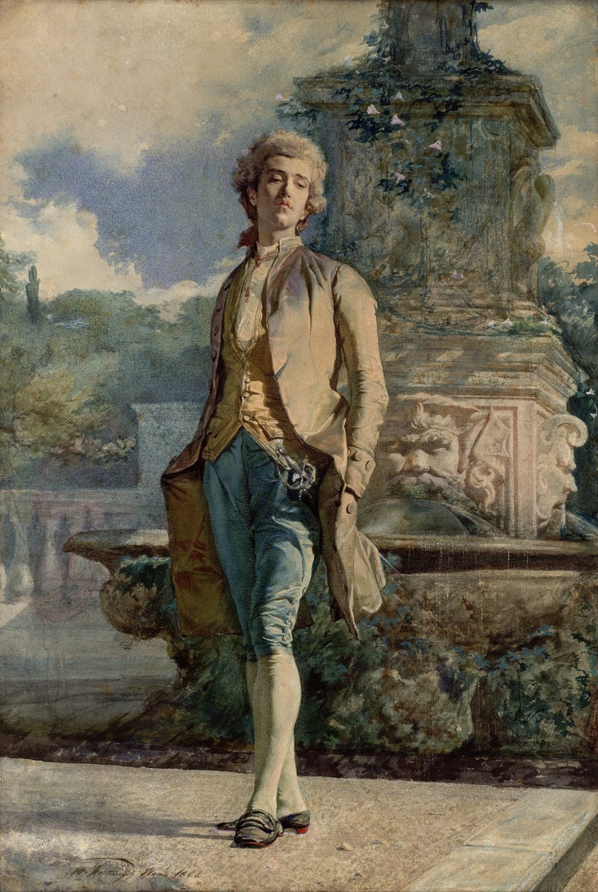 The Count by Marià Fortuny