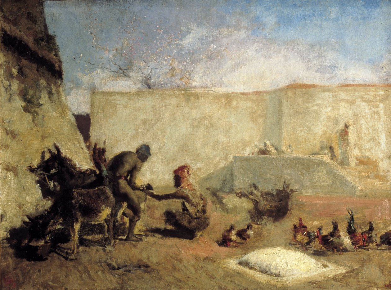 Moroccan Horseshoer by Marià Fortuny
