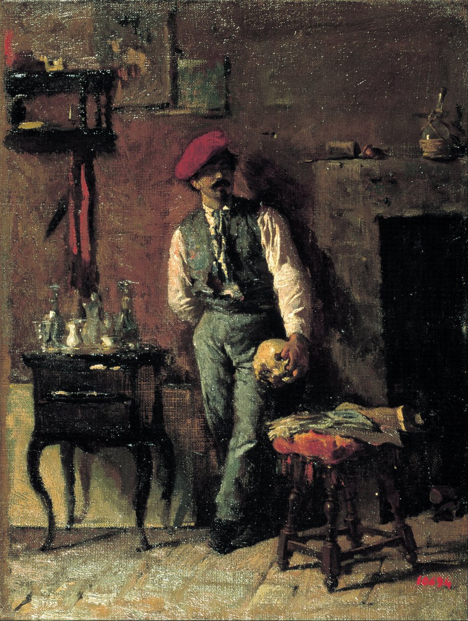 Portrait of the Painter Joaquim Agrassot by Marià Fortuny