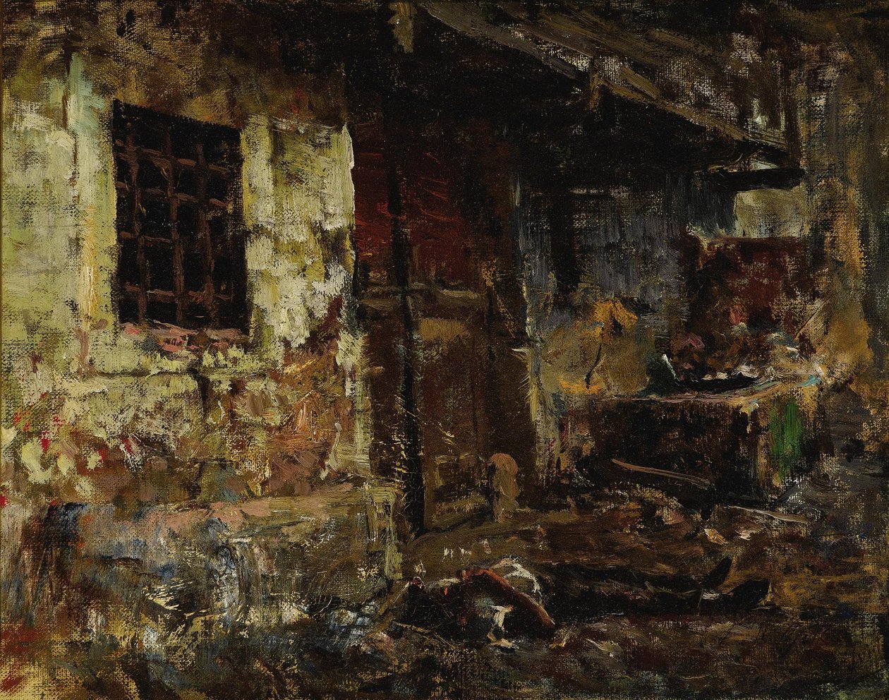 A Body in the Street by Marià Fortuny Marsal