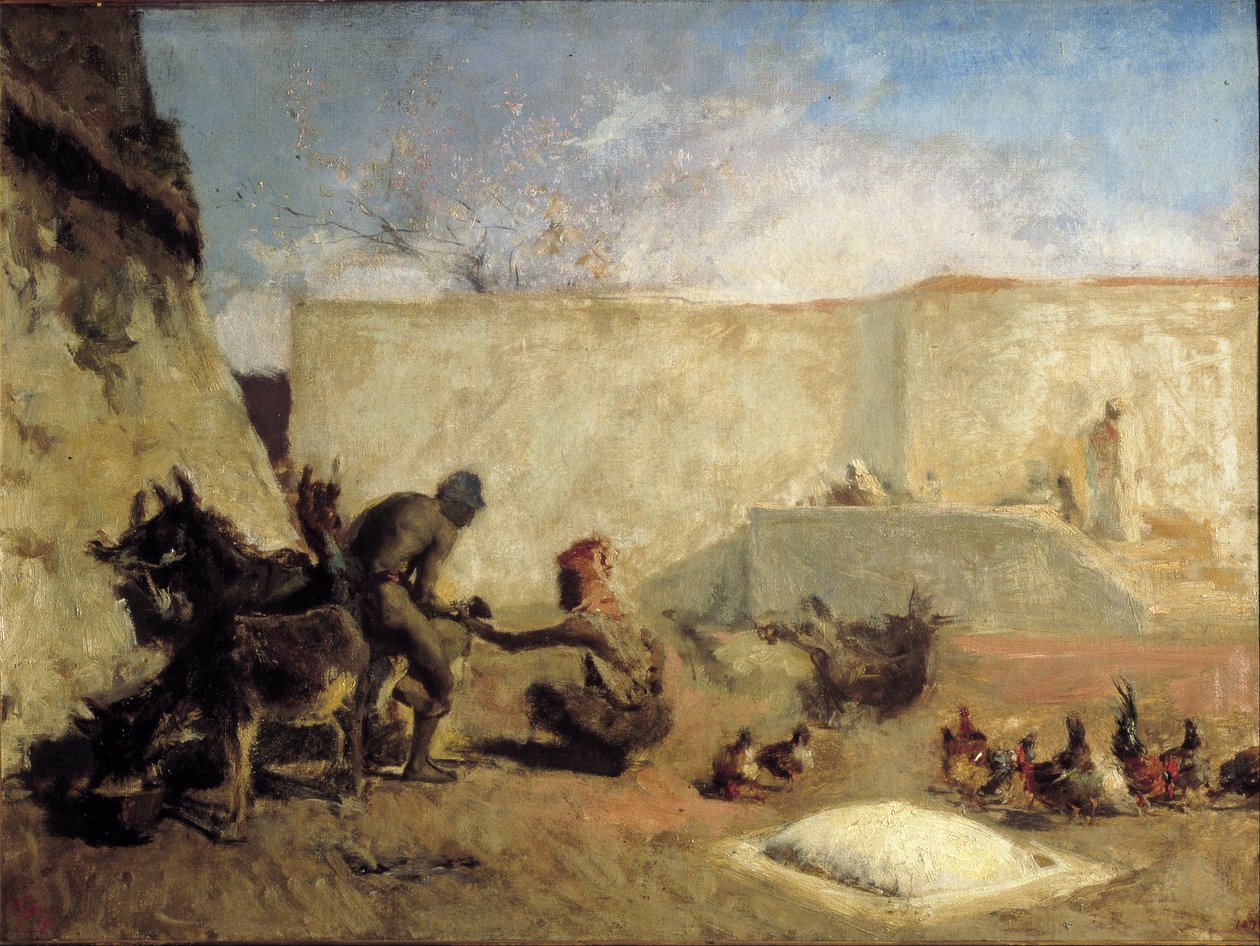 Moroccan Horseshoer by Marià Fortuny Marsal