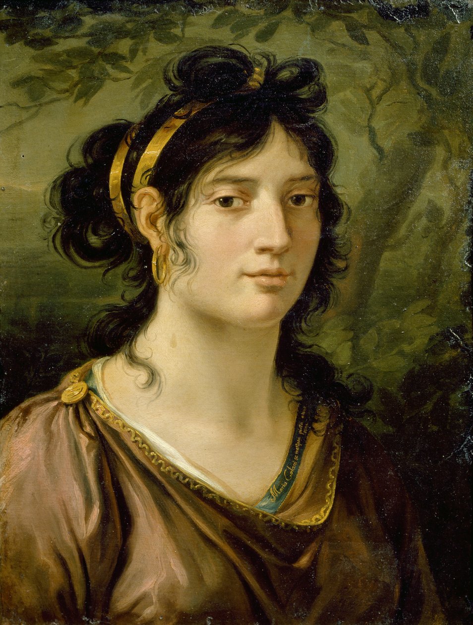 Self-Portrait by Maria Callani by Maria Callani