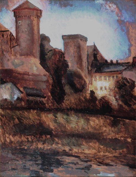 Wawel Castle, Cracow. c.1930 by Marian Szczyrbula