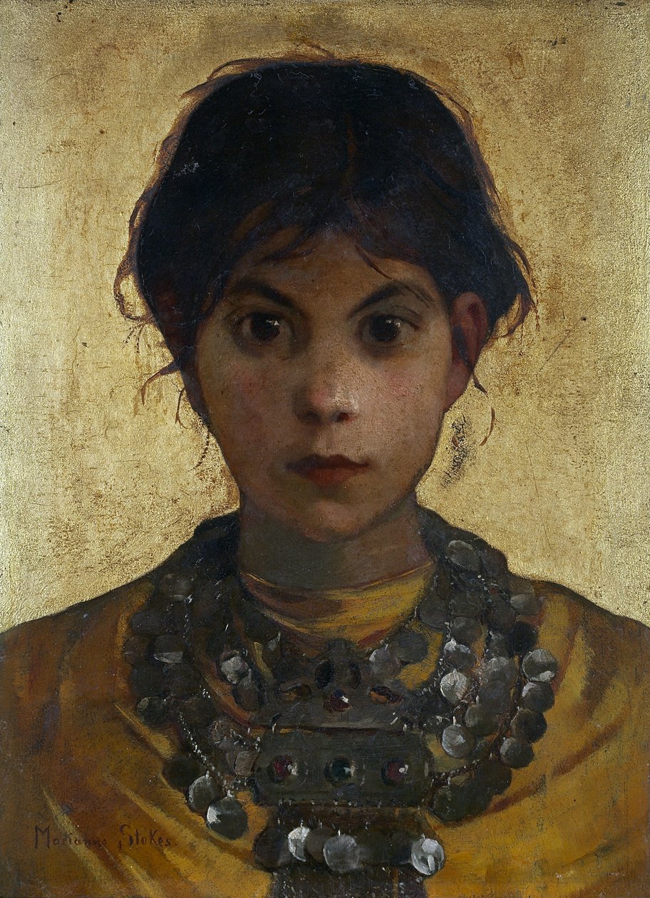 A Capri Witch, 1884-85 by Marianne Stokes