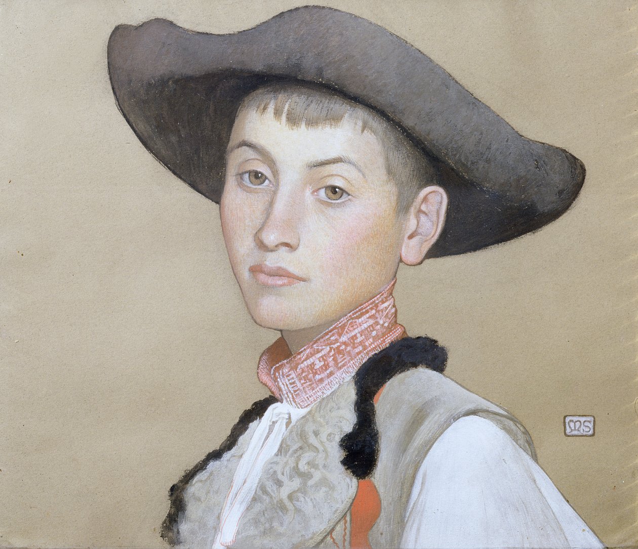 A Young Slovak by Marianne Stokes
