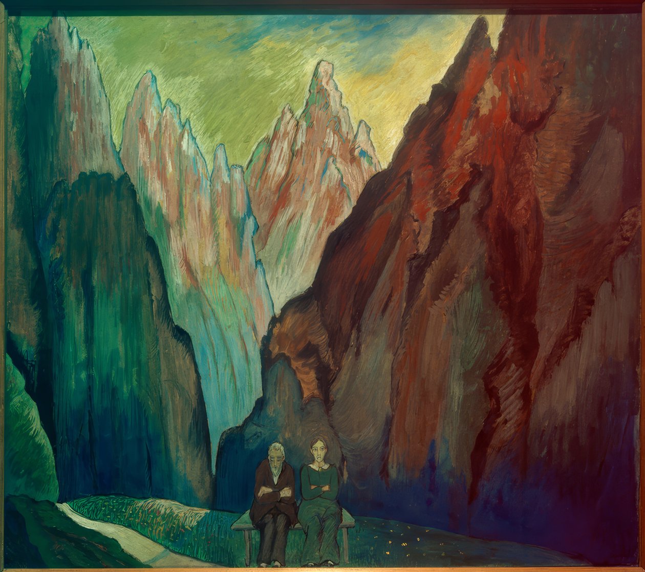 With the Back to Life by Marianne von Werefkin