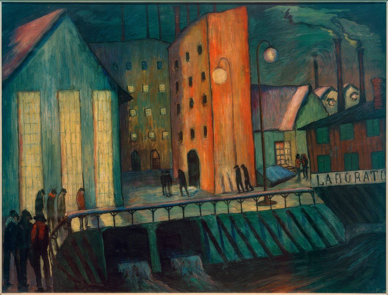 Night Shift by Marianne von Werefkin