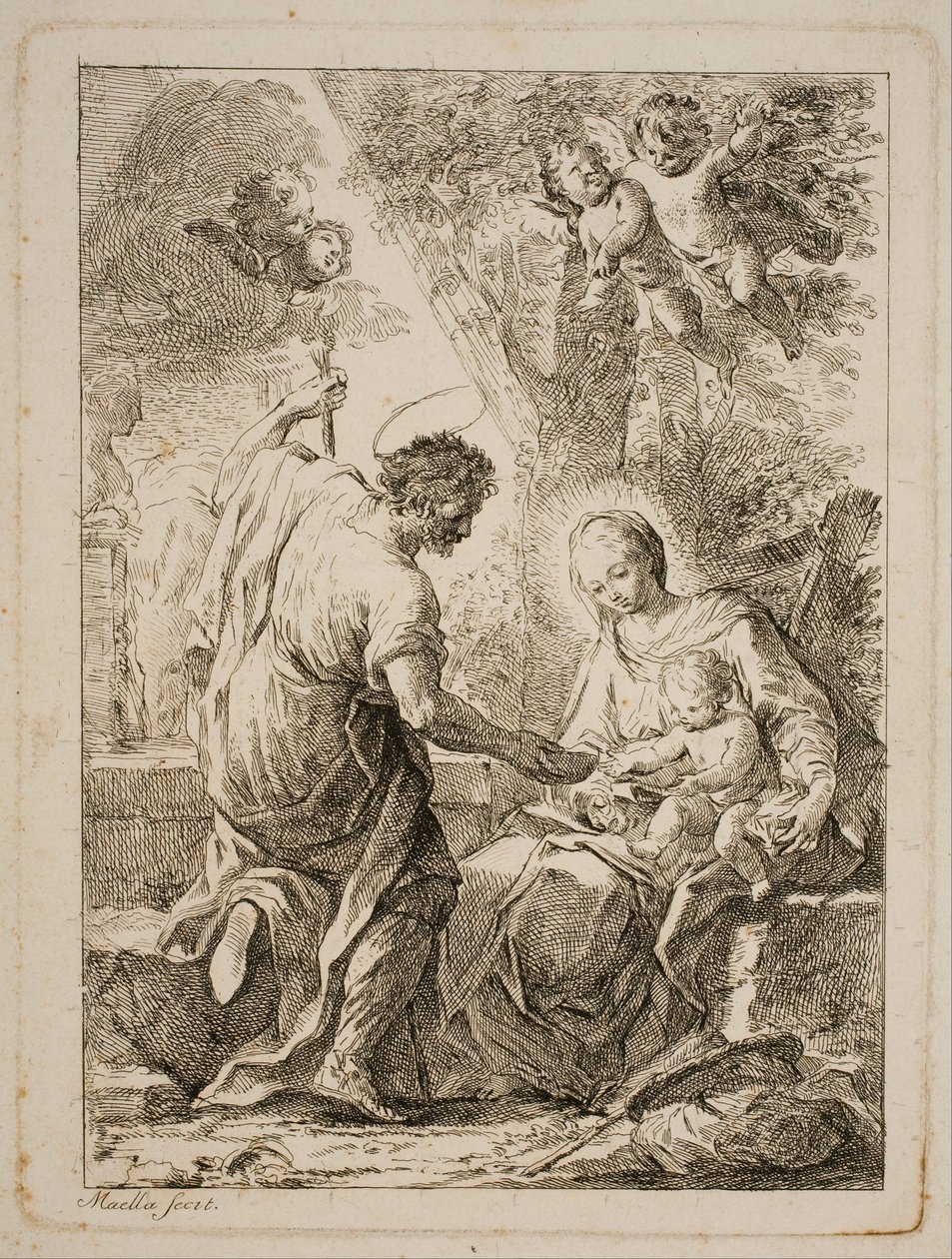 Rest on the Flight into Egypt by Mariano Salvador Maella
