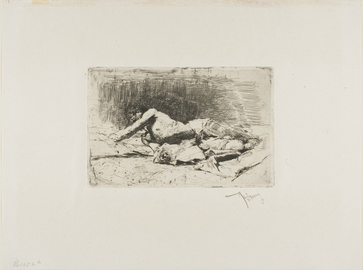 Man Rolling by Mariano Fortuny y Marsal