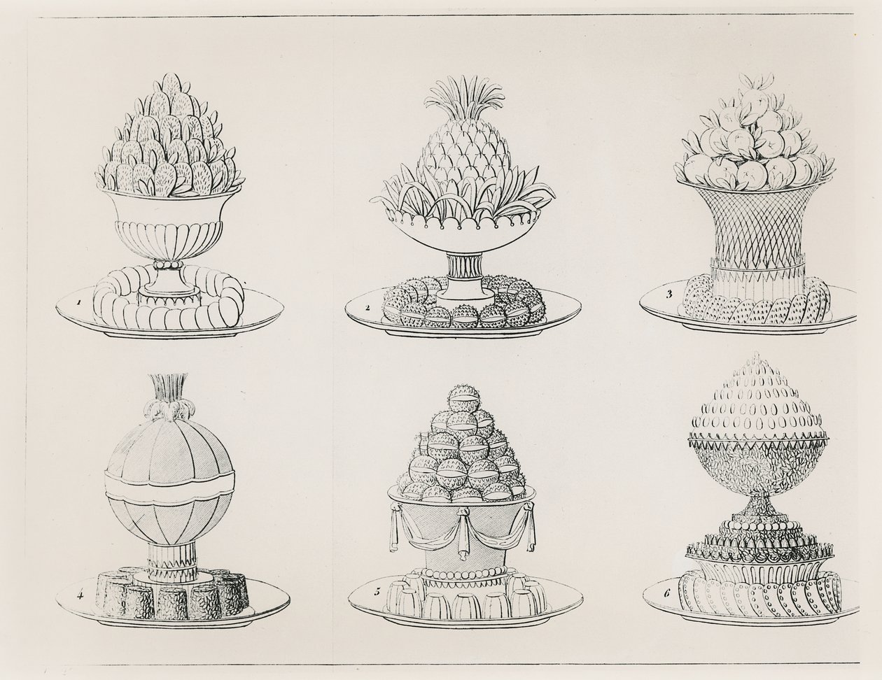 Designs by Antoine Careme by Marie Antoine Careme