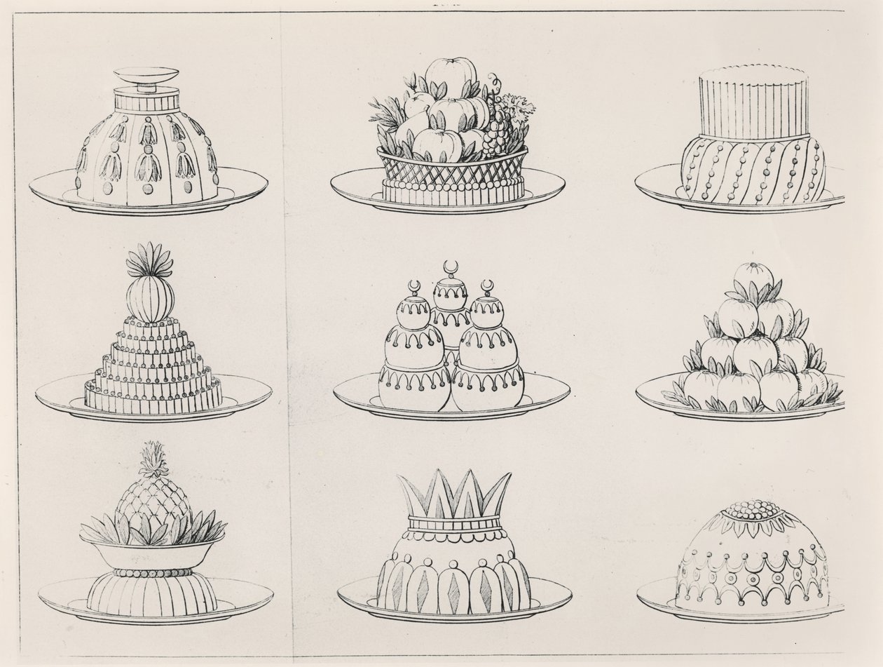 Designs by Antoine Careme by Marie Antoine Careme