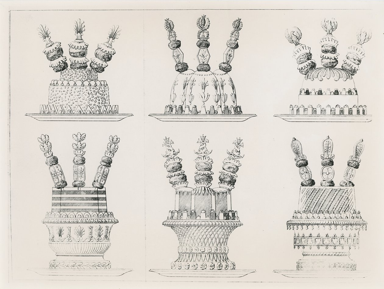 Designs by Antoine Careme by Marie Antoine Careme