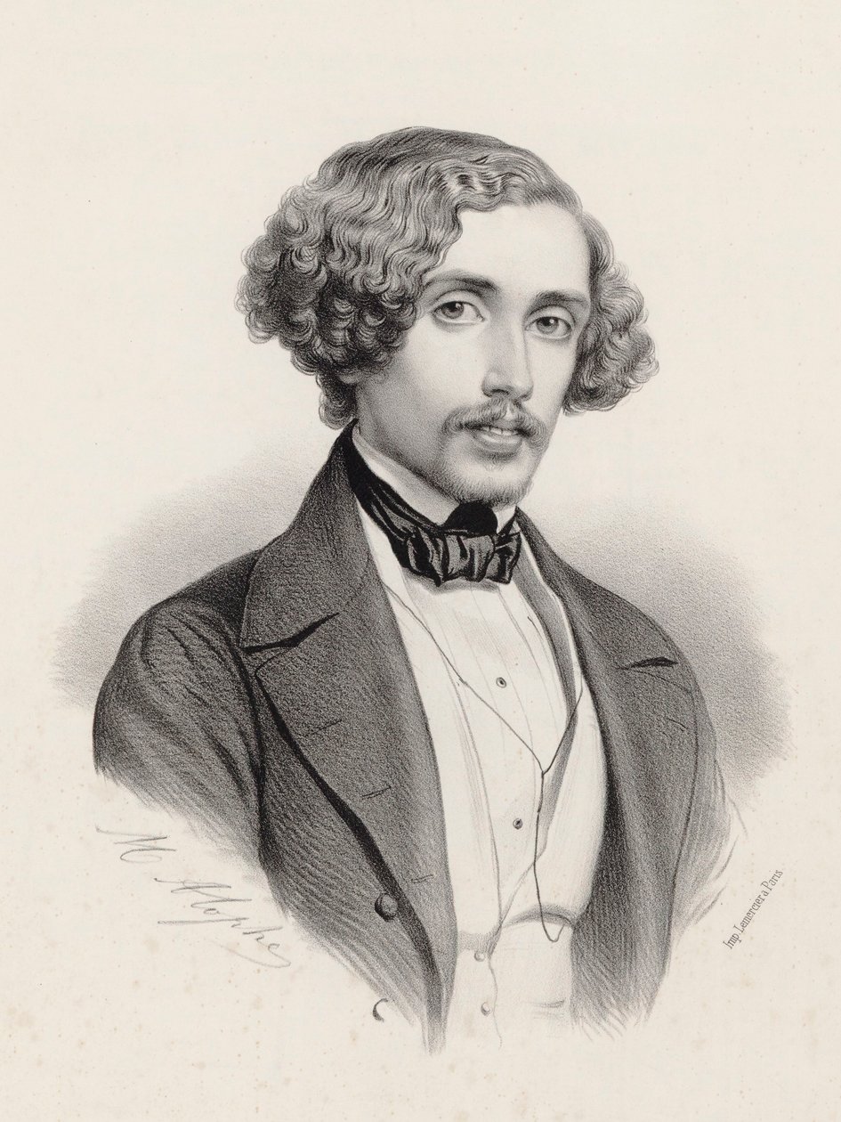 Julius Schulhoff by Marie Alexandre Alophe