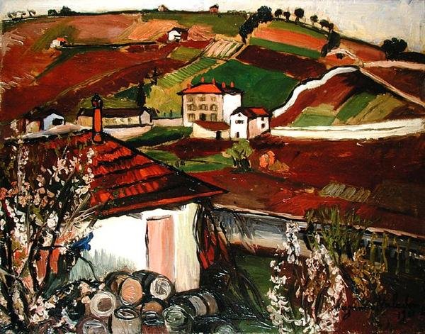 Houses in the Countryside by Marie Clementine Valadon
