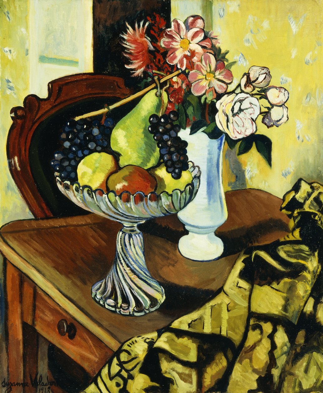 Still Life with Compotier, 1918 by Marie Clementine Valadon