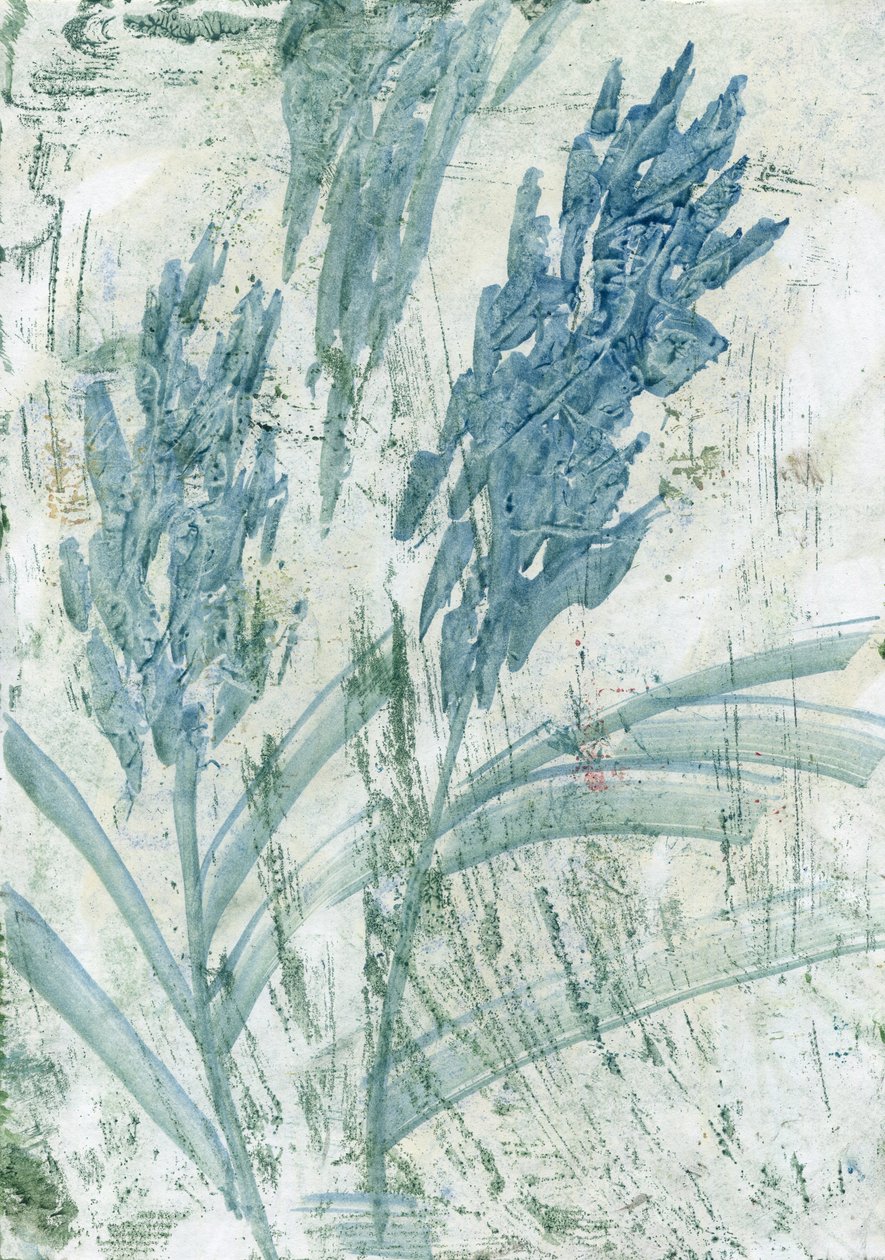 Light Blue Flowers by Marina Falco