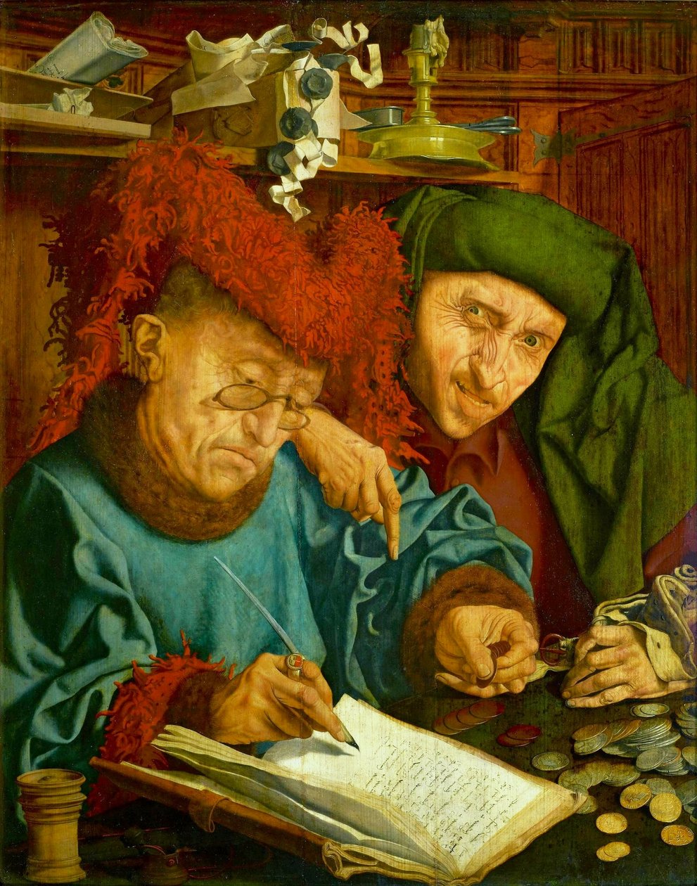 Tax Collectors by Marinus van Reymerswaele