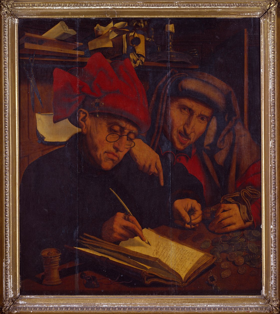 The Tax-Gatherers by Marinus van Reymerswaele