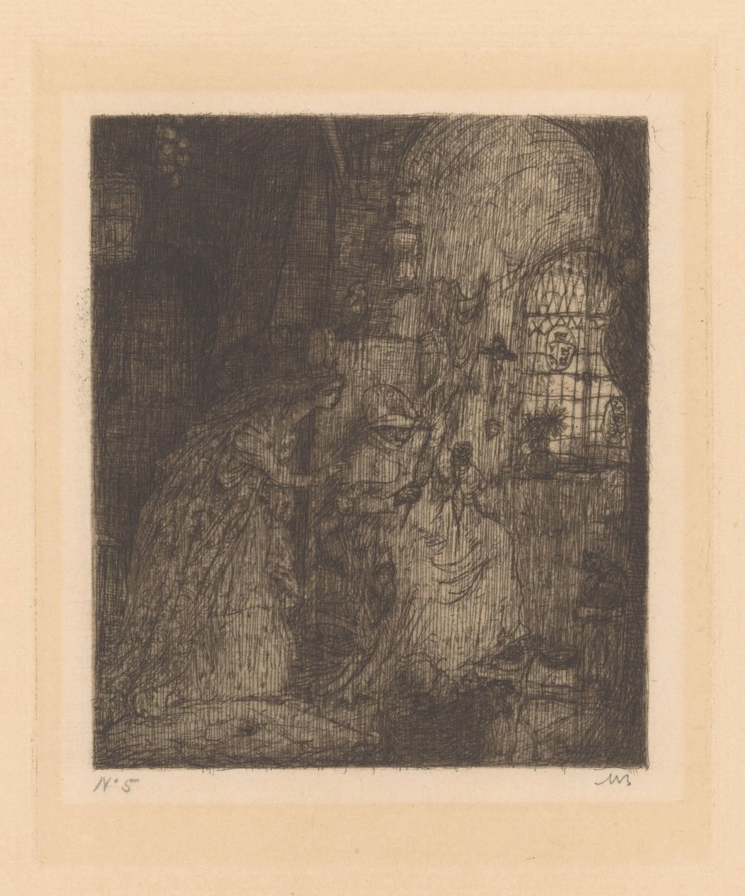 Sleeping Beauty by Marius Bauer (signed by artist)