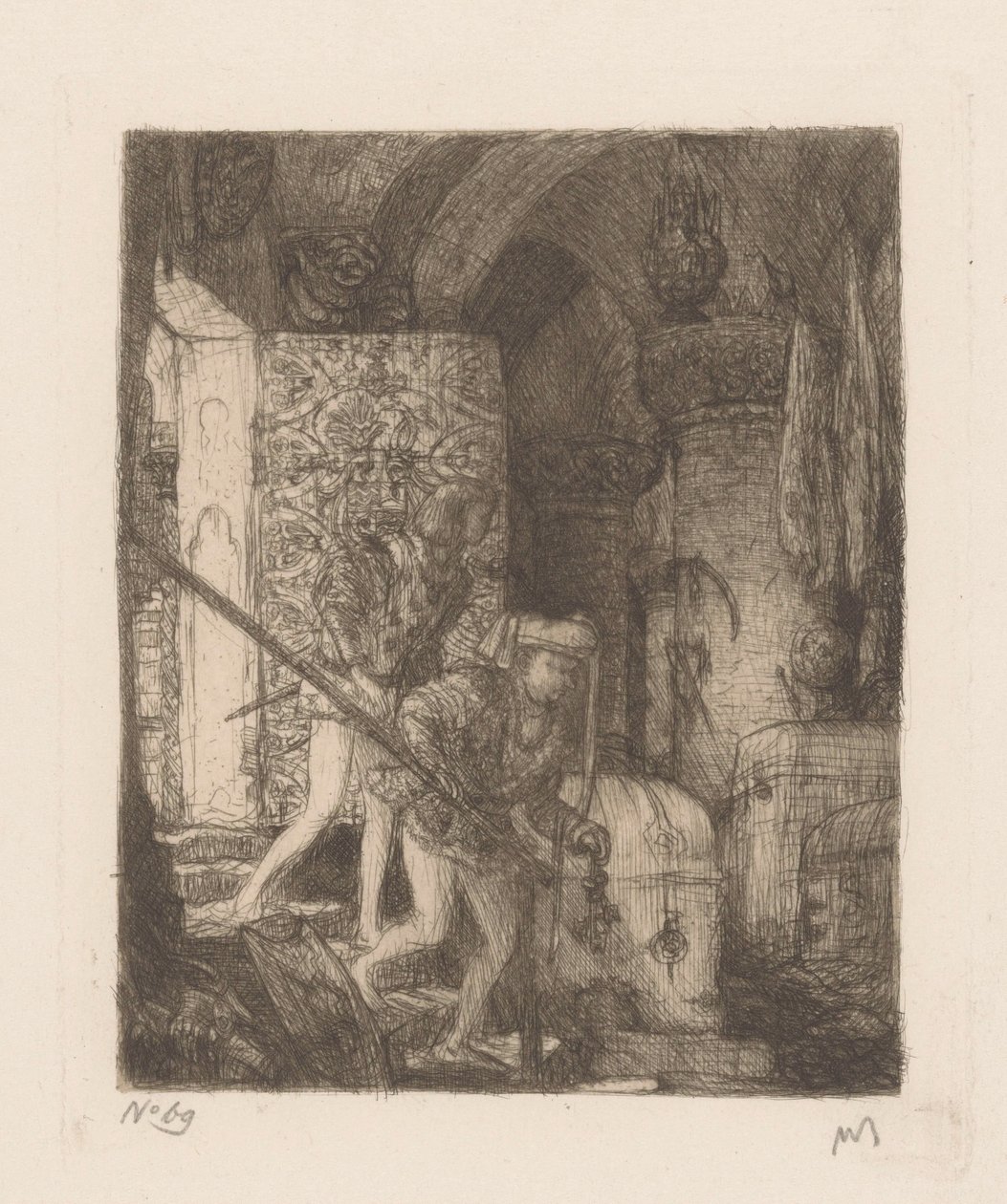 Treasury by Marius Bauer (signed by artist)