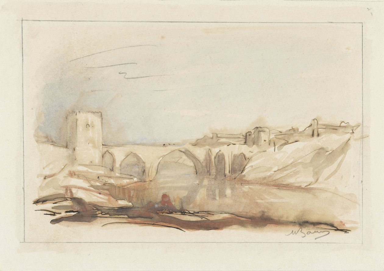 Bridge of Toledo by Marius Bauer