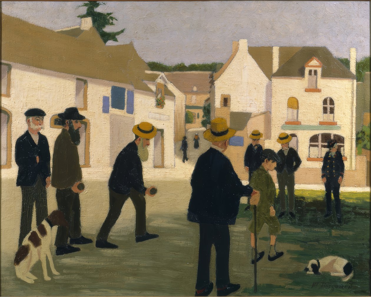 The Boule Game by Marius Borgeaud