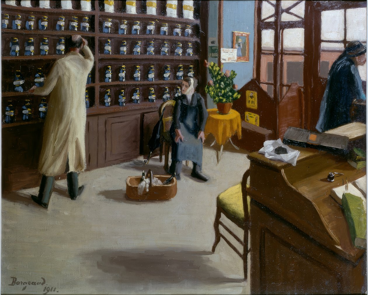 The Pharmacy by Marius Borgeaud