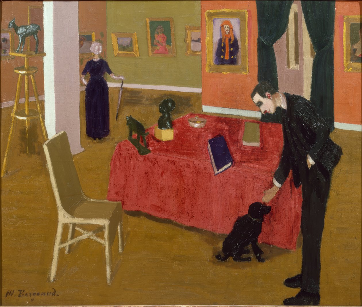 Gallery Interior by Marius Borgeaud