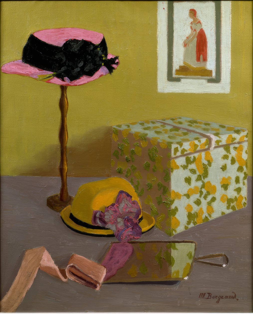 Still Life with Hat by Marius Borgeaud