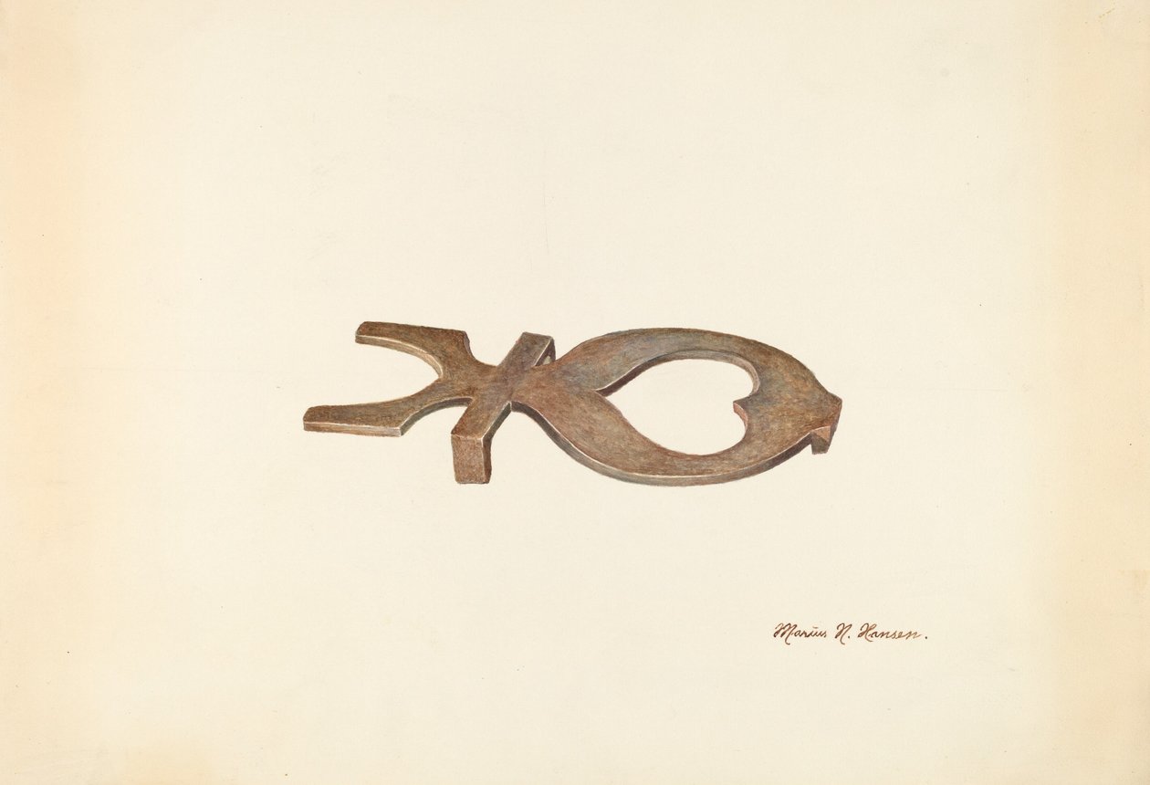 Bootjack, c. 1938 by Marius Hansen