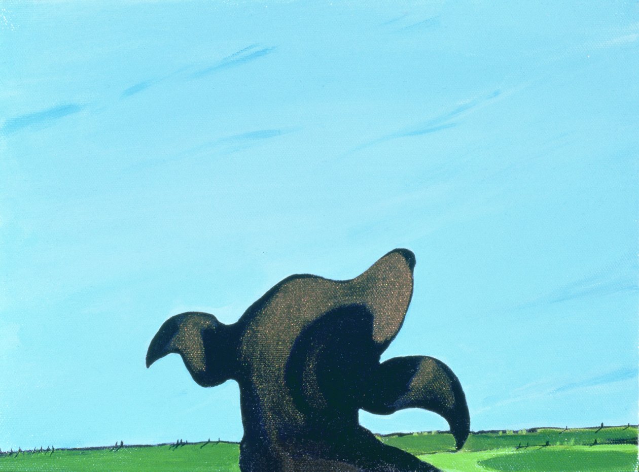 Bronze Profile #2, 1997 by Marjorie Weiss