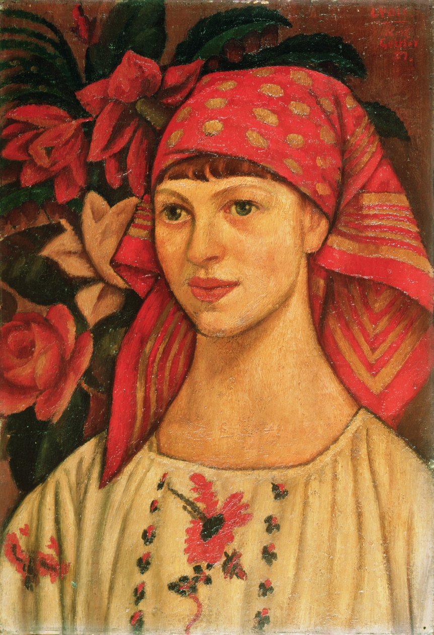 Portrait of Lydia Sherwood by Mark Gertler