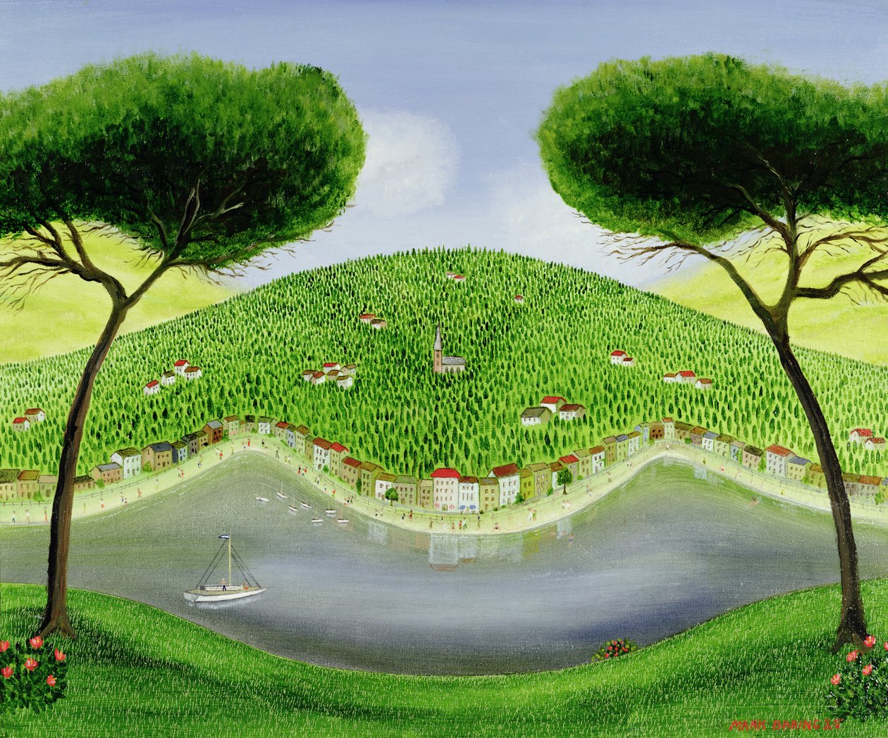 Italian Bay by Mark Baring