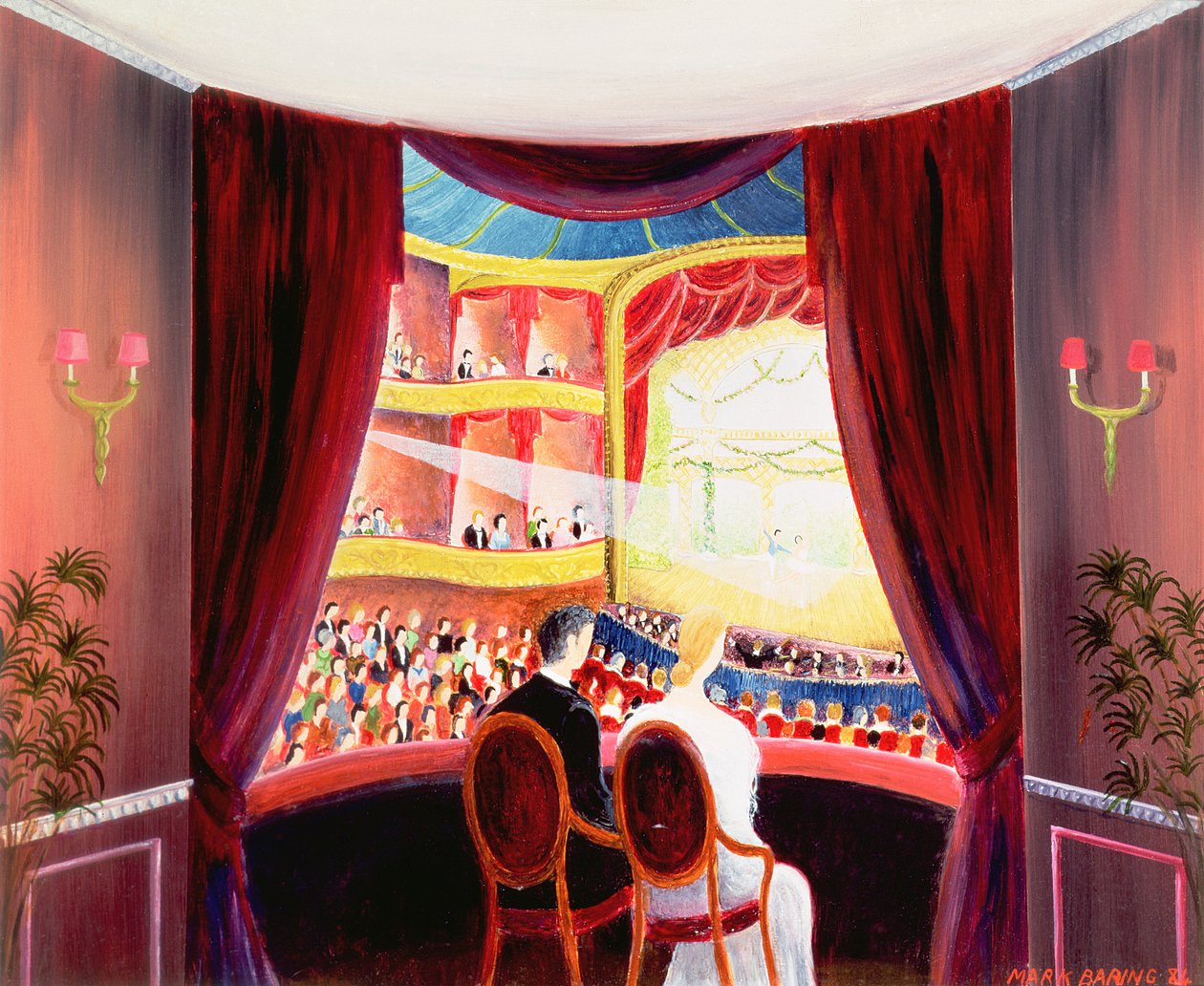 Night at the Ballet by Mark Baring