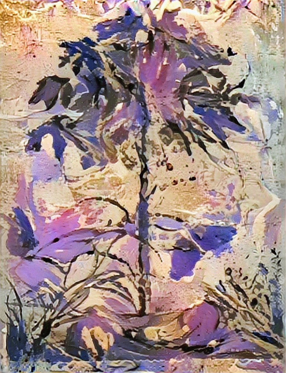 Butterflies and Tree by Mark Gordon
