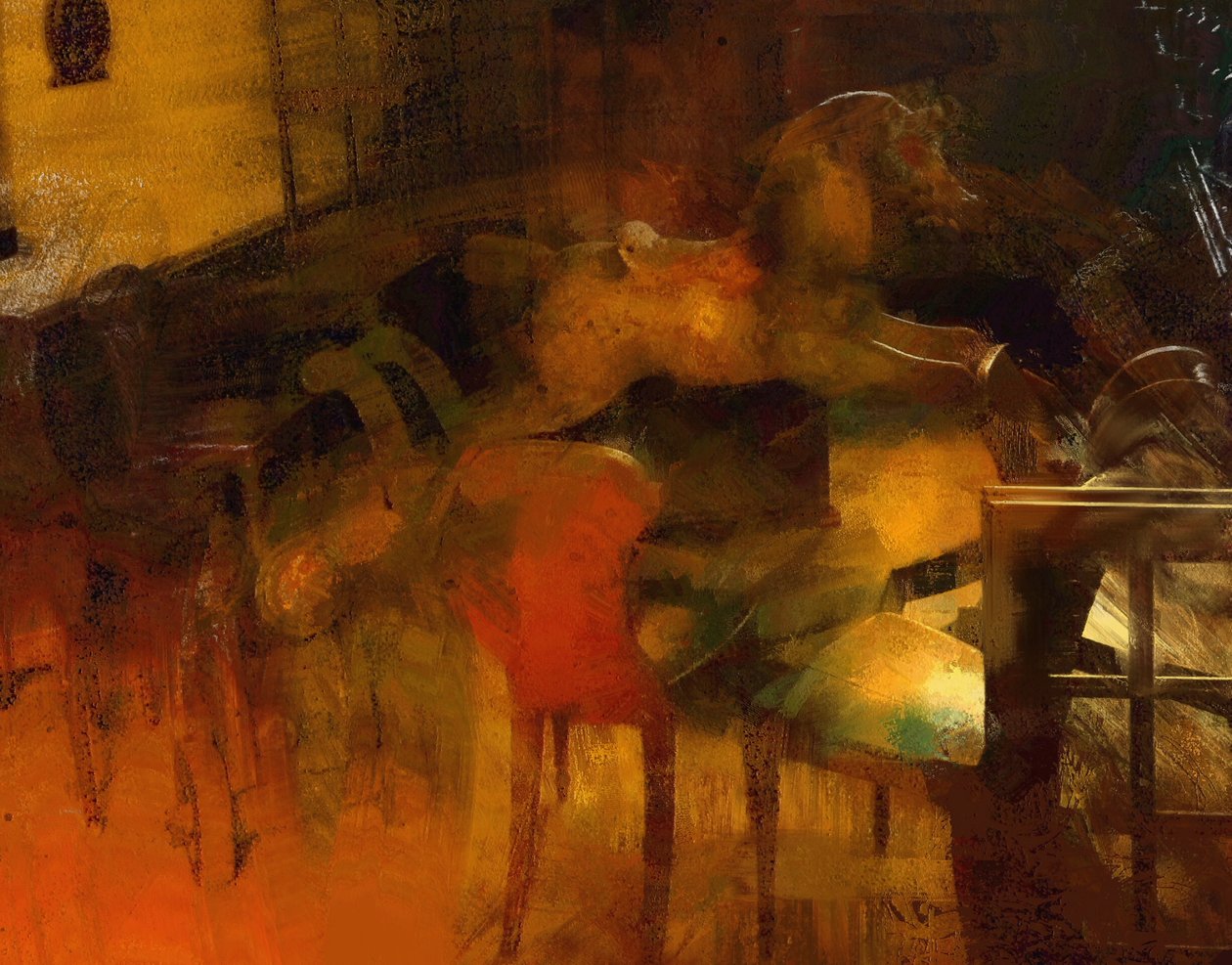 Interior at Calke by Mark Gordon
